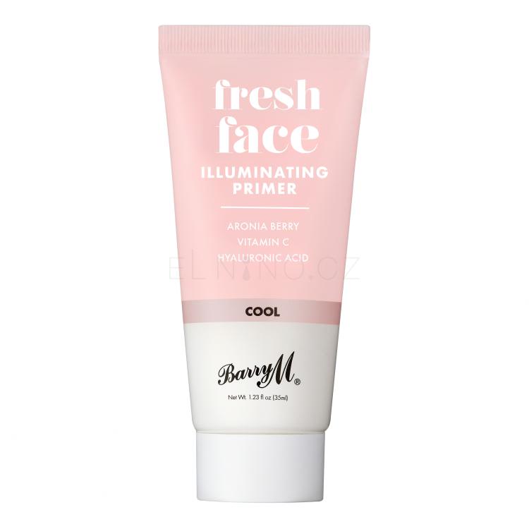 Barry M Fresh Face Illuminating Primer Báze pod make-up pro ženy 35 ml Odstín Cool