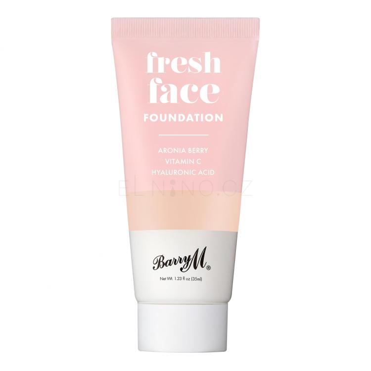 Barry M Fresh Face Foundation Make-up pro ženy 35 ml Odstín 3