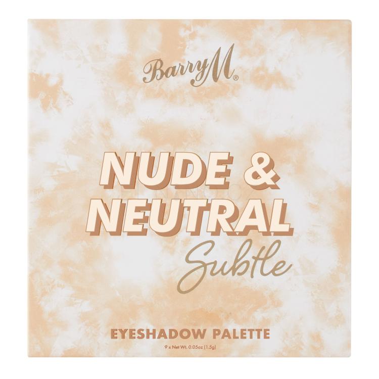 Barry M Nude &amp; Neutral Subtle Oční stín pro ženy 13,5 g