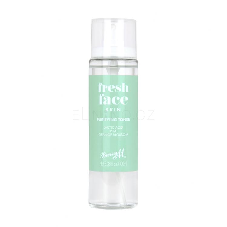 Barry M Fresh Face Skin Purifying Toner Pleťová voda a sprej pro ženy 100 ml