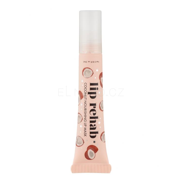 Barry M Lip Rehab Coconut Nourishing Lip Mask Balzám na rty pro ženy 9 ml