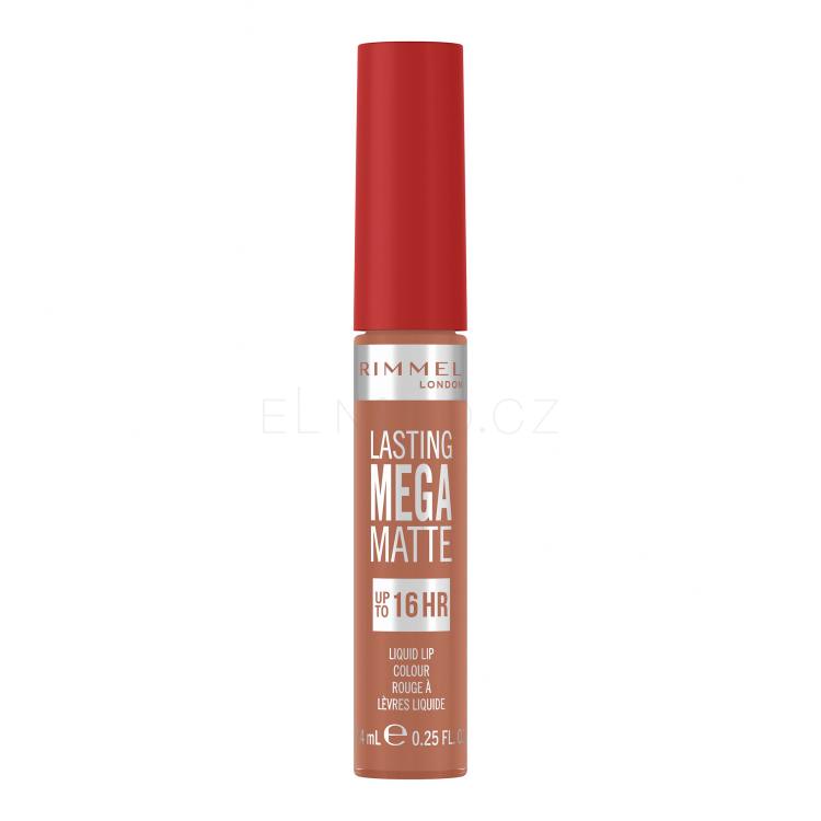 Rimmel London Lasting Mega Matte Liquid Lip Colour Rtěnka pro ženy 7,4 ml Odstín Be My Baby