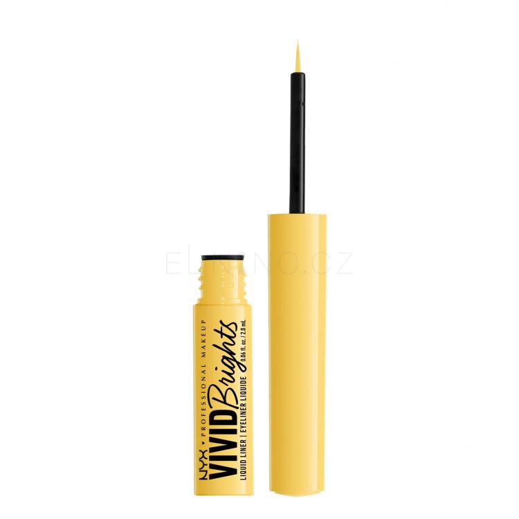 NYX Professional Makeup Vivid Brights Oční linka pro ženy 2 ml Odstín 03 Had Me At Yellow