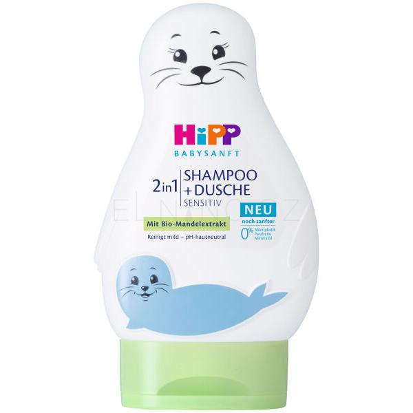 Hipp Babysanft 2in1 Shampoo + Shower Sprchový gel pro děti 200 ml