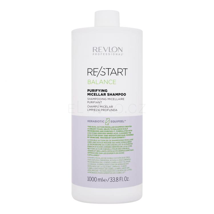 Revlon Professional Re/Start Balance Purifying Micellar Shampoo Šampon pro ženy 1000 ml