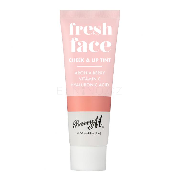 Barry M Fresh Face Cheek &amp; Lip Tint Tvářenka pro ženy 10 ml Odstín Peach Glow