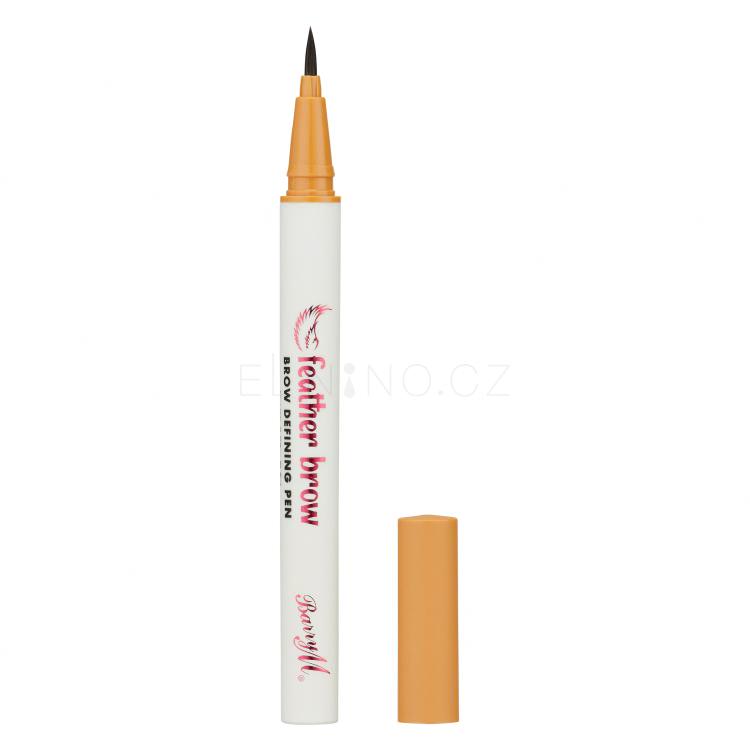 Barry M Feather Brow Brow Defining Pen Tužka na obočí pro ženy 0,6 g Odstín Light