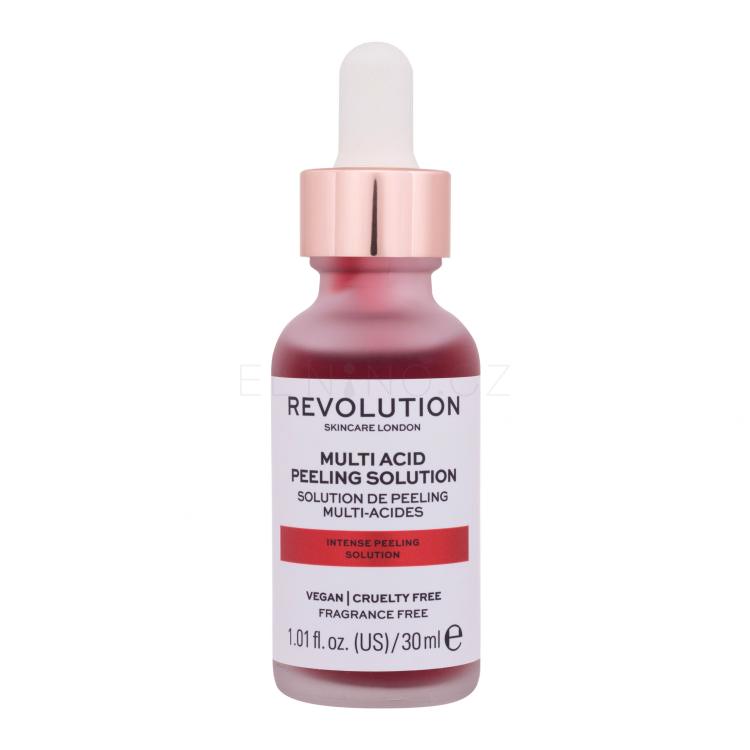 Revolution Skincare Multi Acid Intense Peeling Solution Peeling pro ženy 30 ml