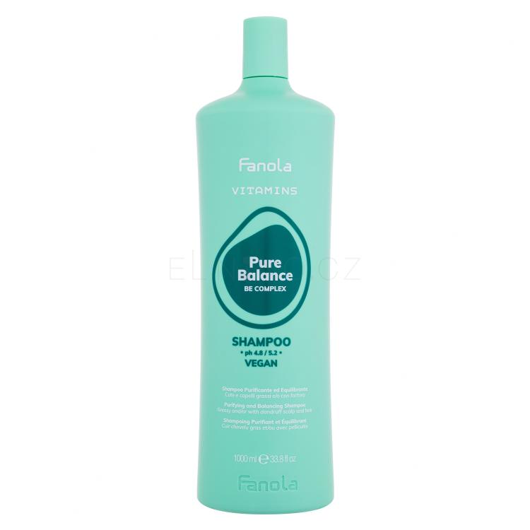 Fanola Vitamins Pure Balance Shampoo Šampon pro ženy 1000 ml