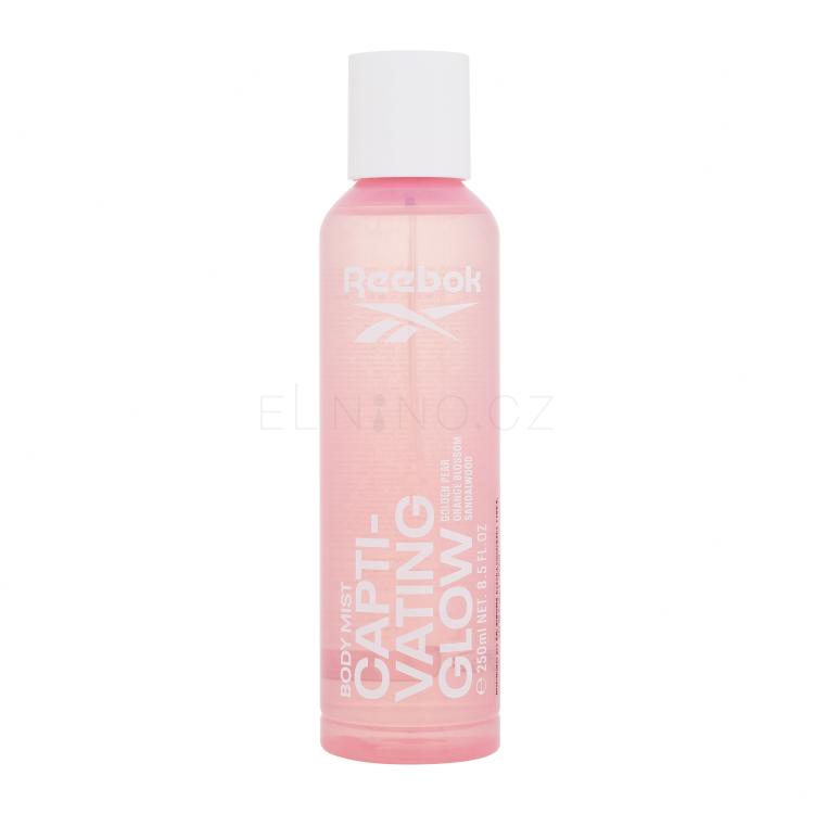 Reebok Capti-Vating Glow Tělový sprej 250 ml