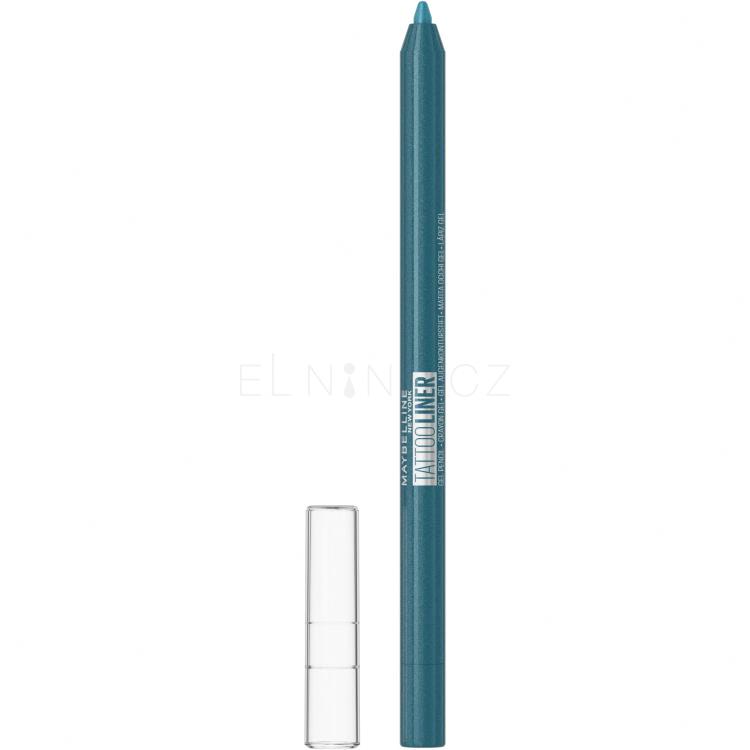 Maybelline Tattoo Liner Gel Pencil Tužka na oči pro ženy 1,3 g Odstín 814 Blue Disco