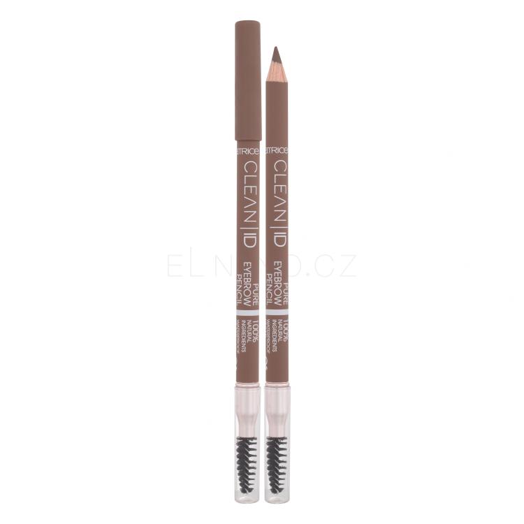 Catrice Clean ID Pure Eyebrow Pencil Tužka na obočí pro ženy 1 g Odstín 020 Light Brown