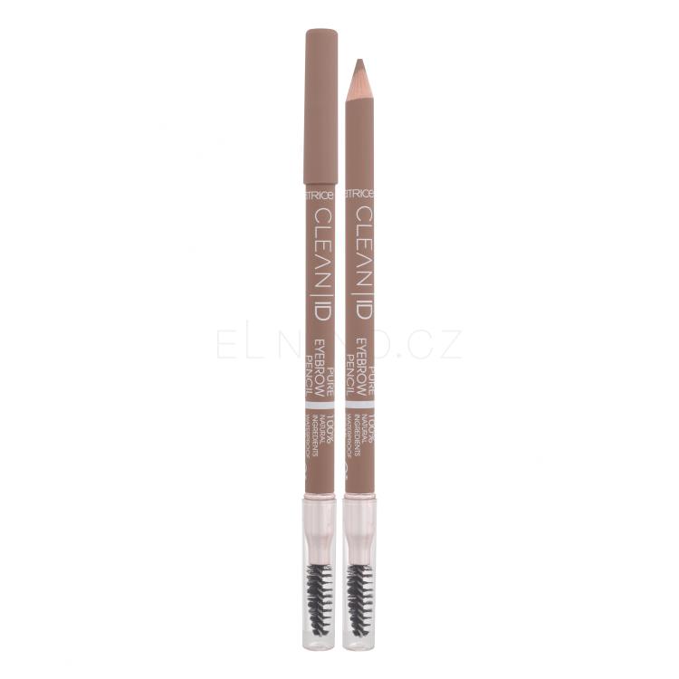 Catrice Clean ID Pure Eyebrow Pencil Tužka na obočí pro ženy 1 g Odstín 010 Blonde