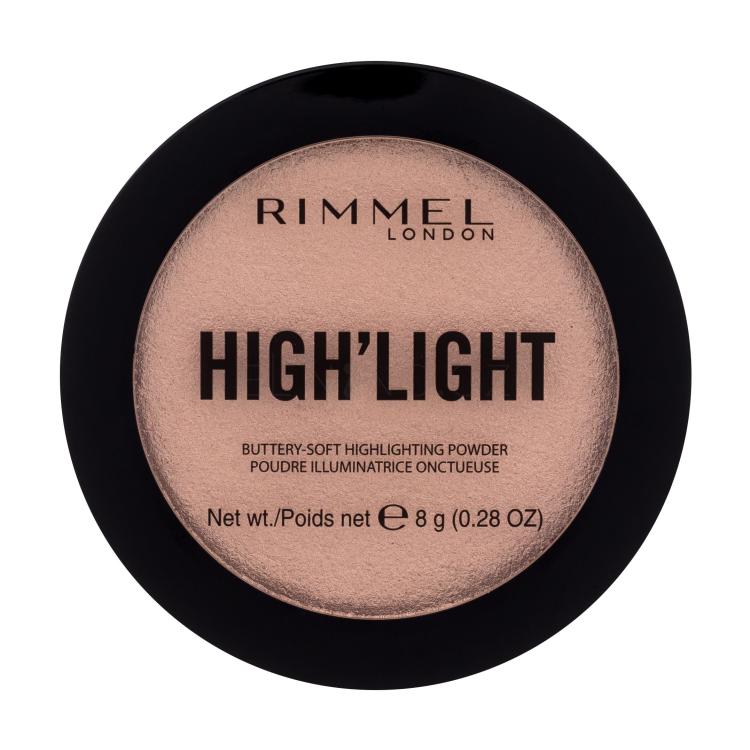 Rimmel London High´Light Rozjasňovač pro ženy 8 g Odstín 002 Candlelit