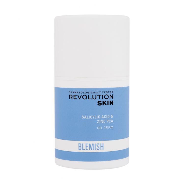 Revolution Skincare Blemish Salicylic Acid &amp; Zinc PCA Gel Cream Denní pleťový krém pro ženy 50 ml