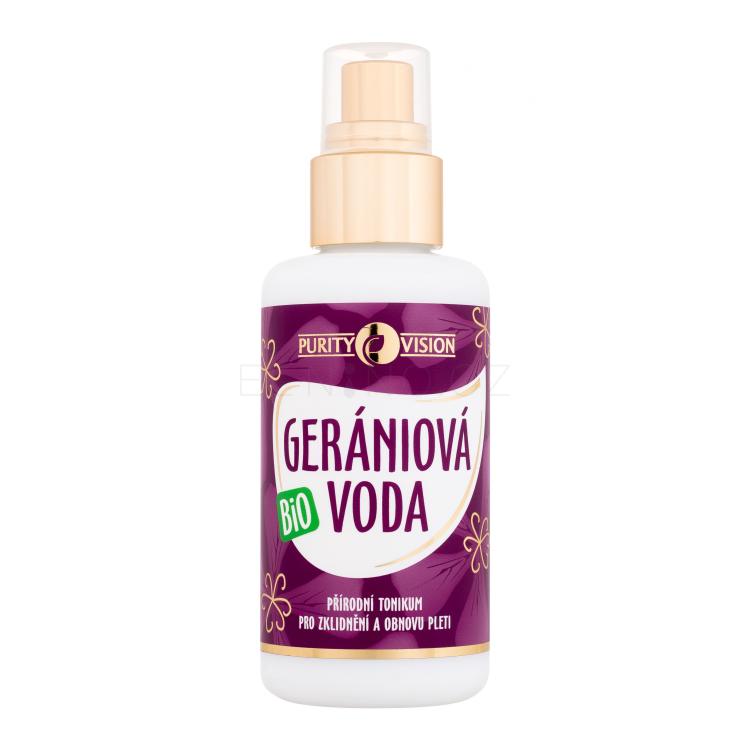 Purity Vision Geranium Bio Water Pleťová voda a sprej 100 ml