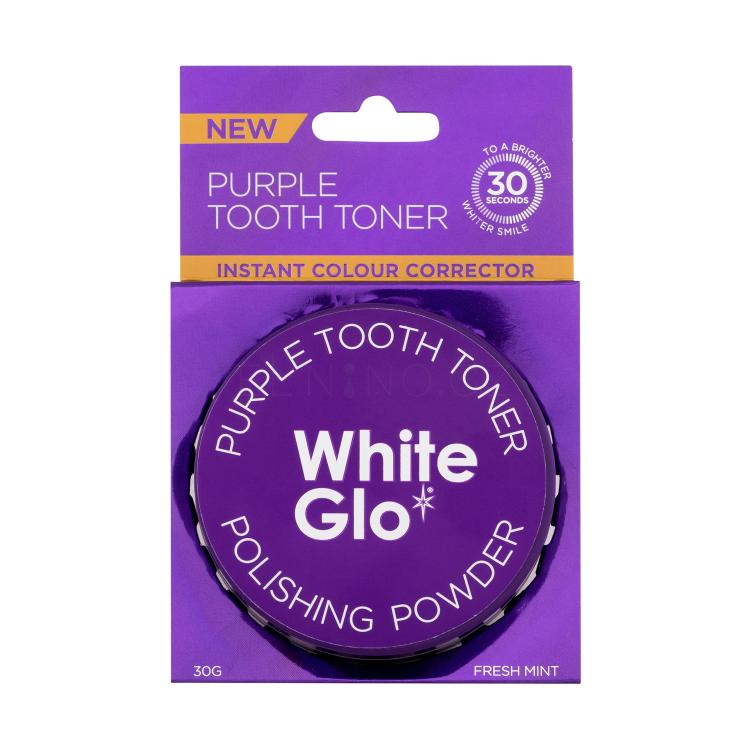 White Glo Purple Tooth Toner Polishing Powder Bělení zubů 30 g