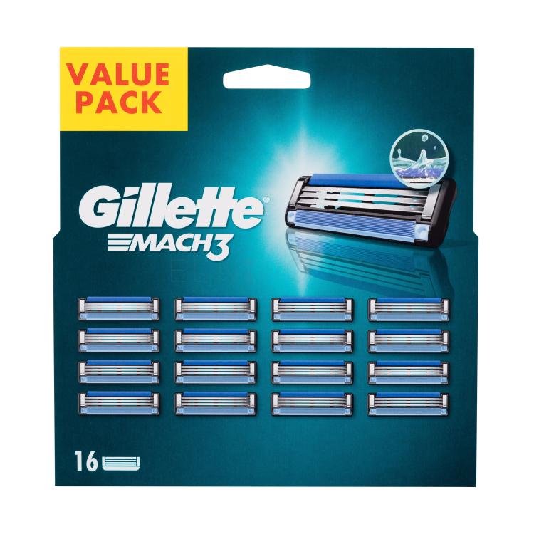 Gillette Mach3 Náhradní břit pro muže Set