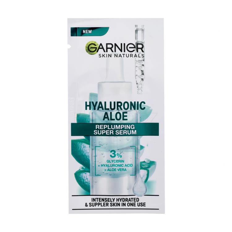 Garnier Skin Naturals Hyaluronic Aloe Replumping Super Serum Pleťové sérum pro ženy 4 ml