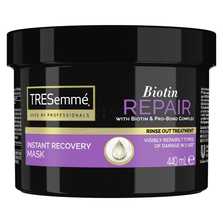 TRESemmé Biotin Repair Instant Recovery Mask Maska na vlasy pro ženy 440 ml