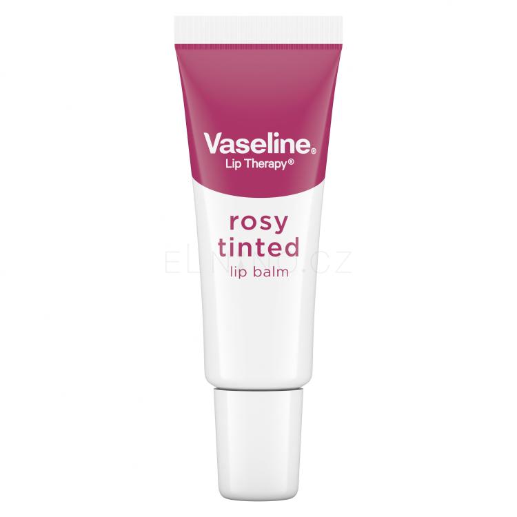 Vaseline Lip Therapy Rosy Tinted Lip Balm Tube Balzám na rty pro ženy 10 g