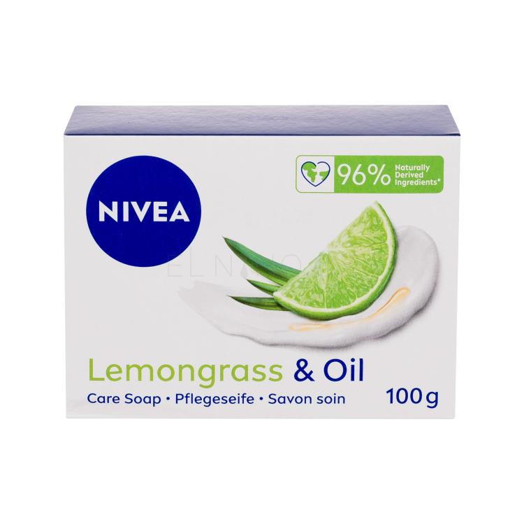 Nivea Lemongrass &amp; Oil Tuhé mýdlo 100 g