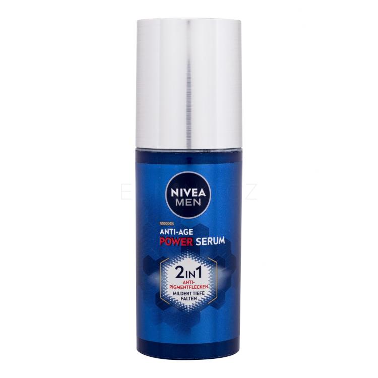 Nivea Men Power Anti-Age Serum 2in1 Pleťové sérum pro muže 30 ml