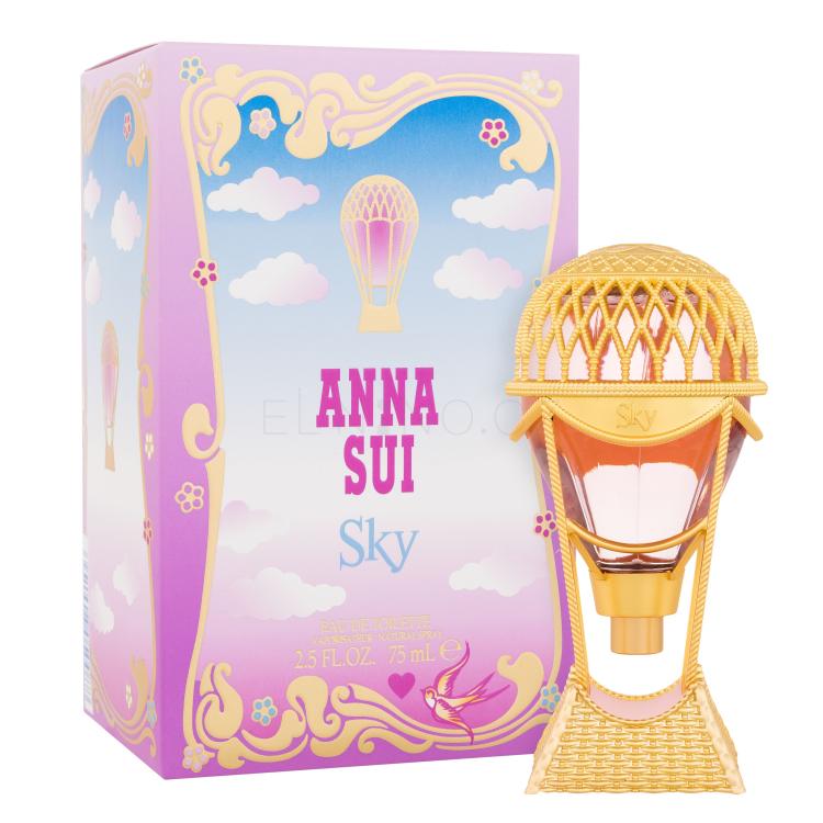 Anna Sui Sky Toaletní voda pro ženy 75 ml poškozená krabička