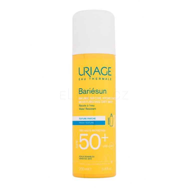 Uriage Bariésun Moisturizing Dry Mist SPF50+ Opalovací přípravek na tělo 200 ml