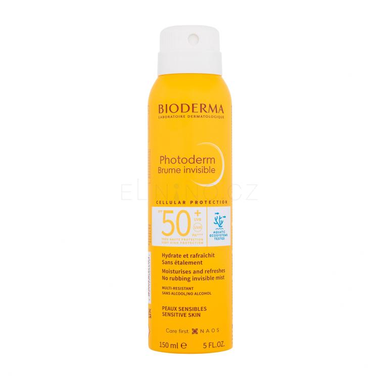 BIODERMA Photoderm Invisible Mist SPF50+ Opalovací přípravek na tělo 150 ml