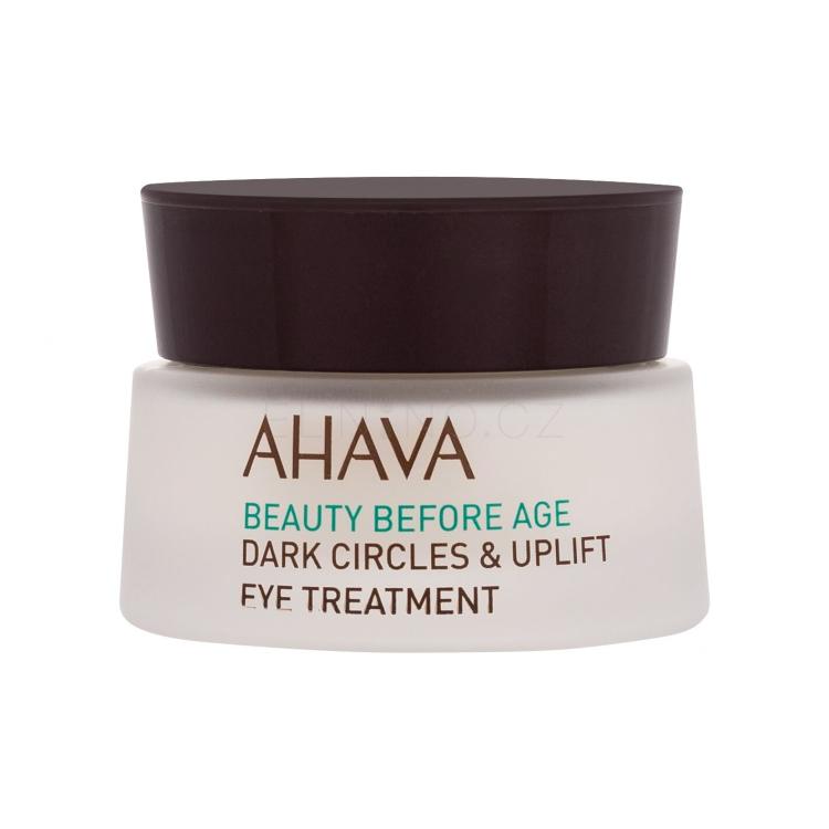 AHAVA Beauty Before Age Dark Circles &amp; Uplift Oční krém pro ženy 15 ml