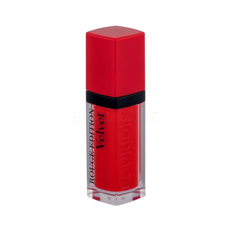 BOURJOIS Paris Rouge Edition Velvet Rtěnka pro ženy 7,7 ml Odstín 03 Hot Pepper poškozený obal