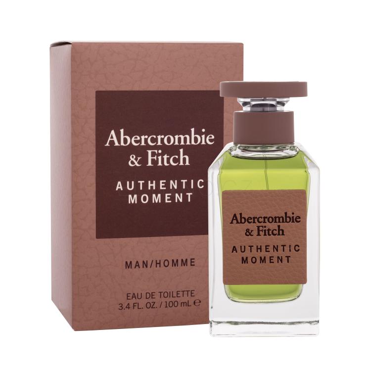 Abercrombie &amp; Fitch Authentic Moment Toaletní voda pro muže 100 ml poškozená krabička