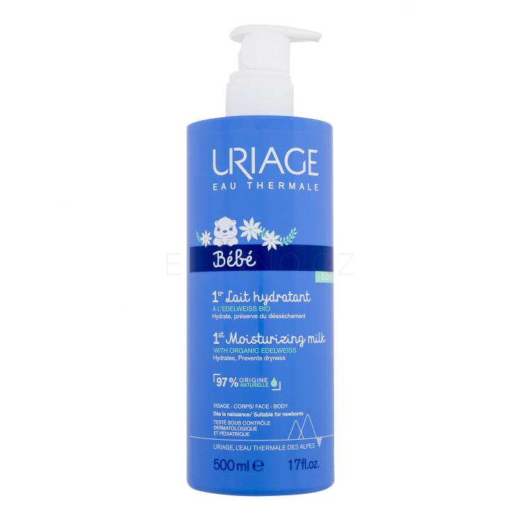 Uriage Bébé 1st Moisturizing Milk Tělové mléko pro děti 500 ml