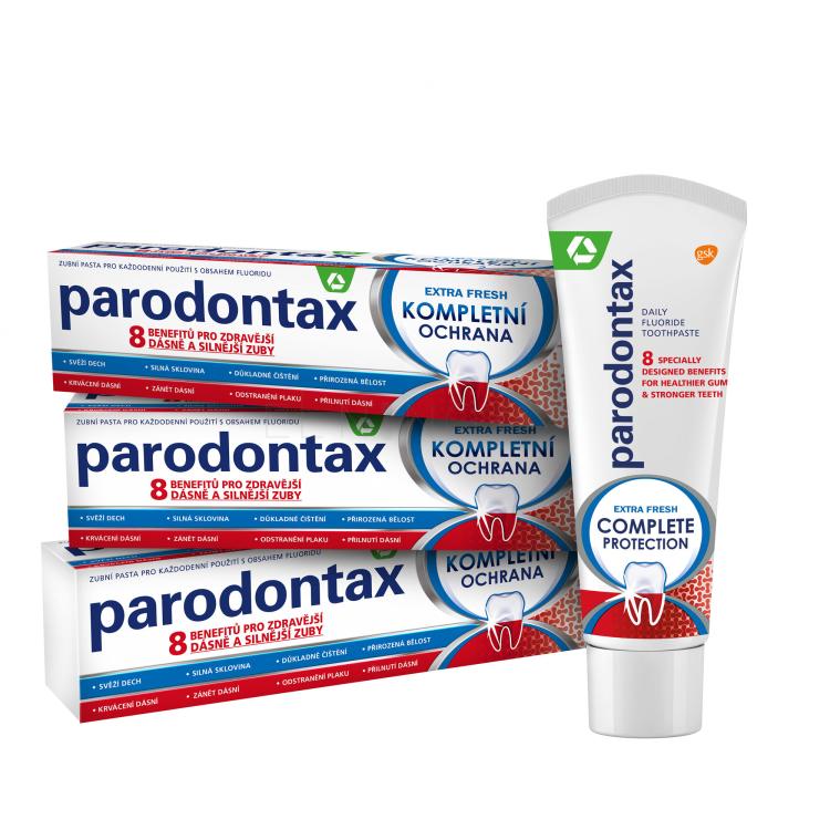 Parodontax Complete Protection Extra Fresh Trio Zubní pasta Set