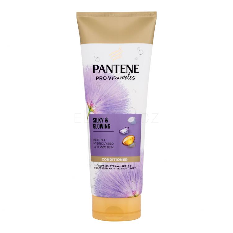 Pantene PRO-V Miracles Silky &amp; Glowing Conditioner Kondicionér pro ženy 200 ml