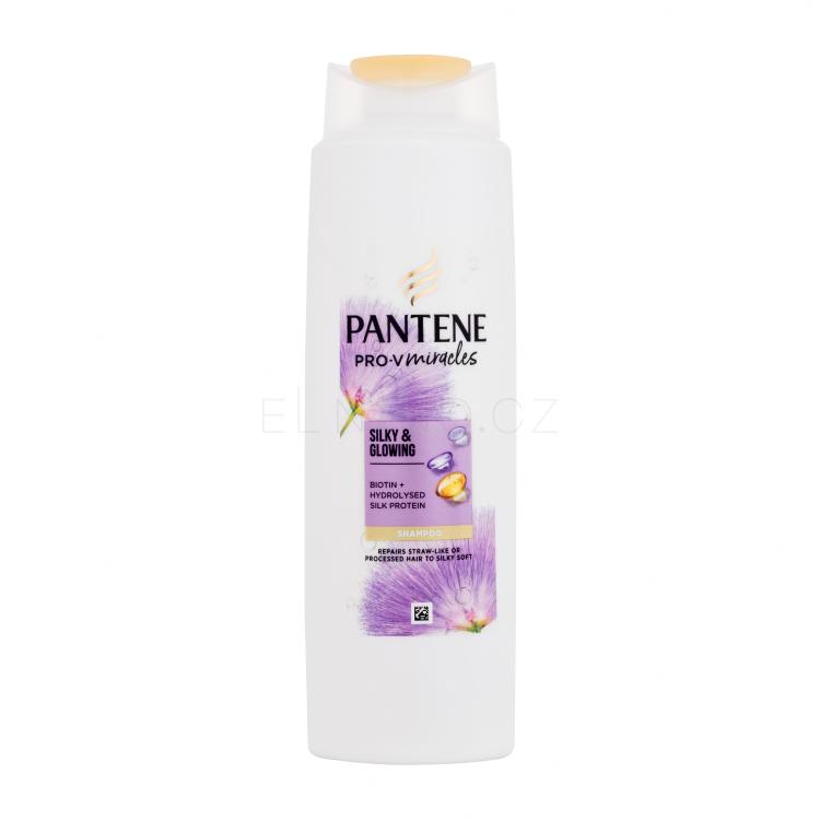 Pantene PRO-V Miracles Silky &amp; Glowing Shampoo Šampon pro ženy 300 ml