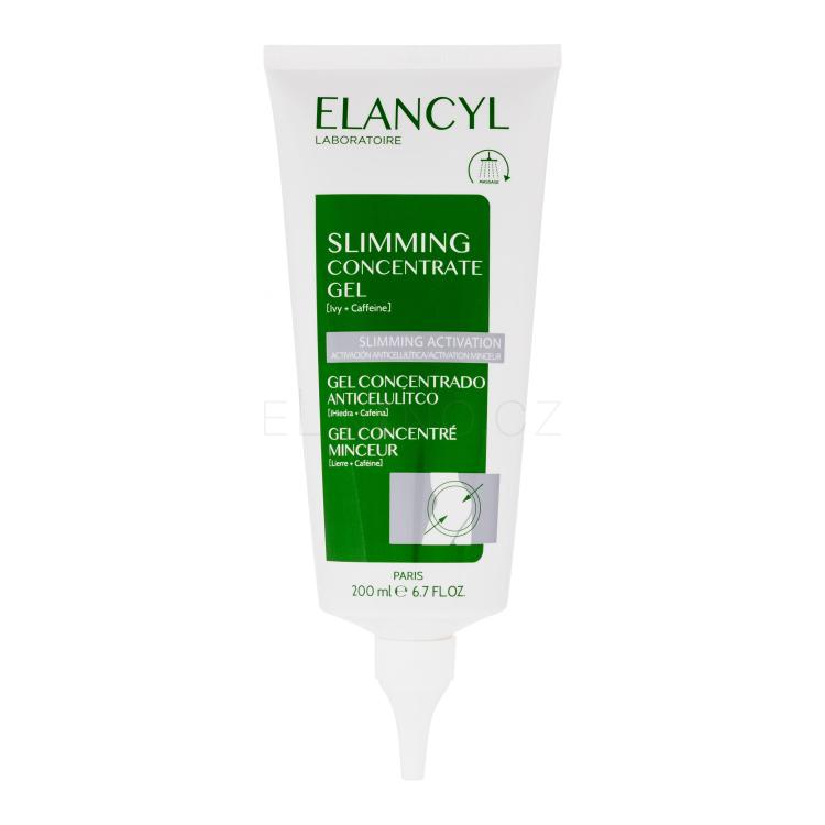 Elancyl Slimming Concentrate Gel Pro zeštíhlení a zpevnění pro ženy 200 ml poškozená krabička