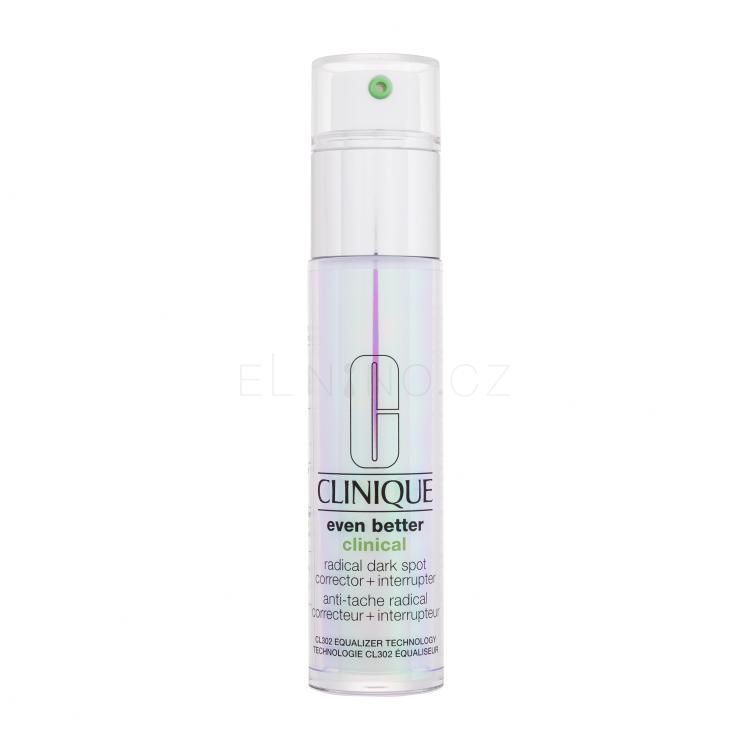 Clinique Even Better Clinical Radical Dark Spot Corrector + Interrupter Pleťové sérum pro ženy 30 ml