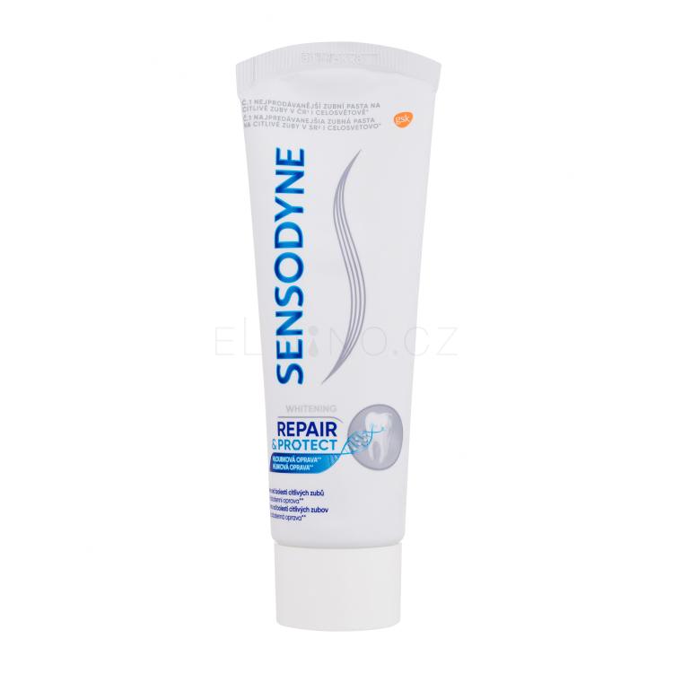 Sensodyne Repair &amp; Protect Whitening Zubní pasta 75 ml poškozená krabička