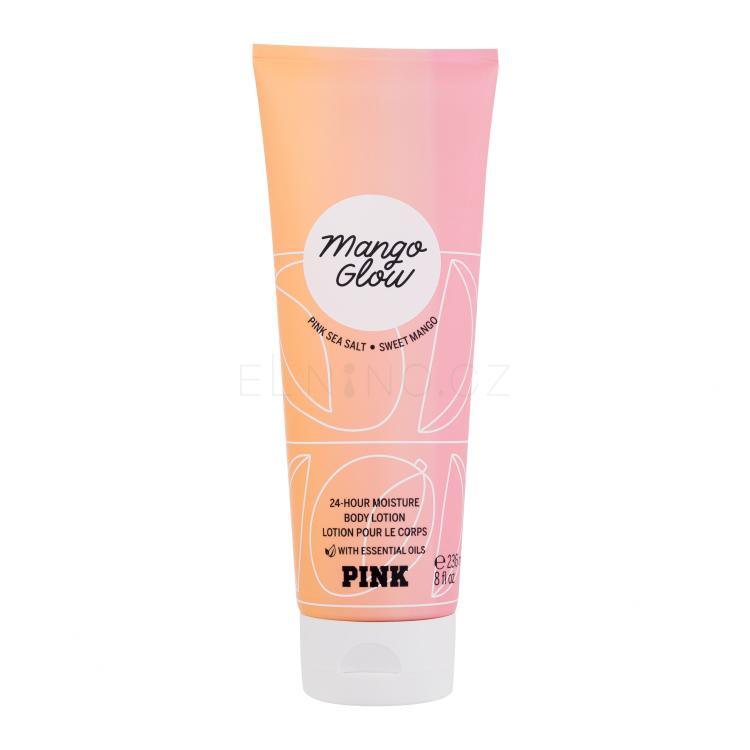 Victoria´s Secret Pink Mango Glow Tělové mléko pro ženy 236 ml