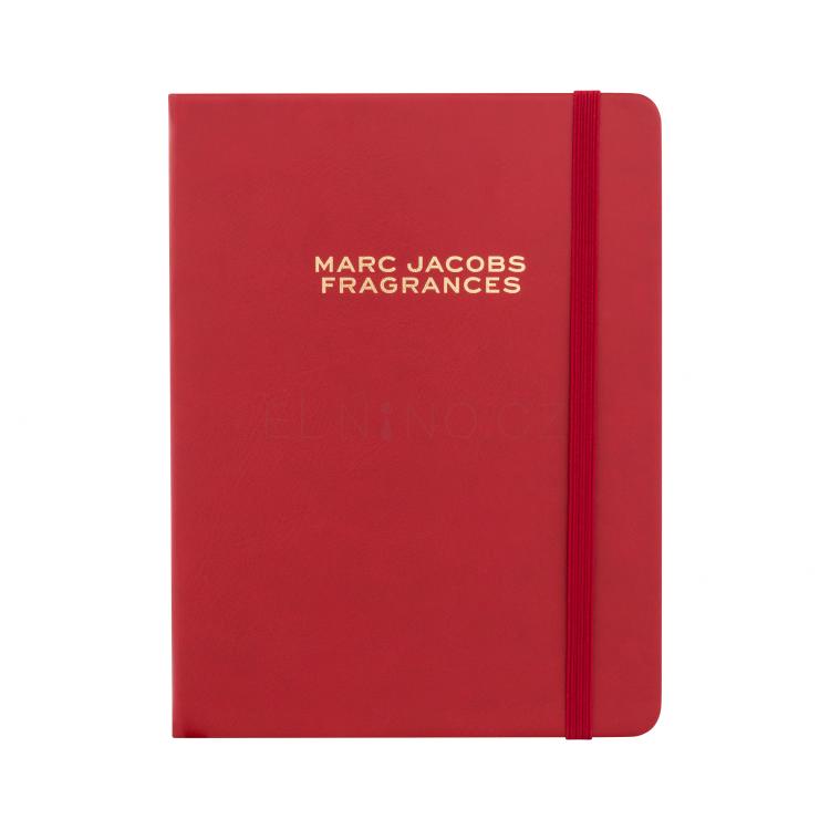 Marc Jacobs Marc Jacobs Red Notepad Zápisník pro ženy 1 ks