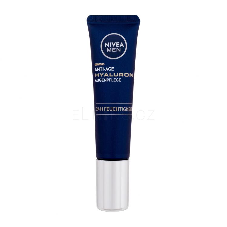 Nivea Men Hyaluron Anti-Age Eye Cream Oční krém pro muže 15 ml poškozená krabička