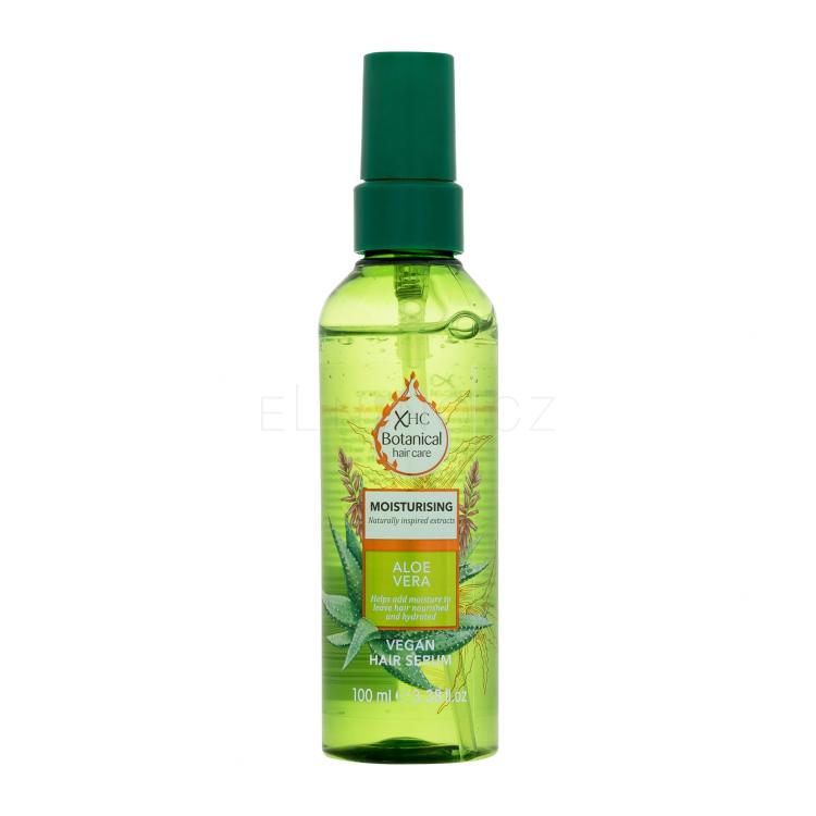 Xpel Botanical Aloe Vera Moisturising Vegan Hair Serum Sérum na vlasy pro ženy 100 ml