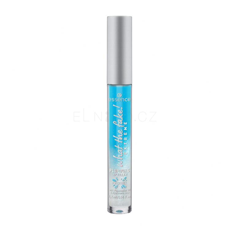 Essence What The Fake! Extreme Plumping Lip Filler Lesk na rty pro ženy 4,2 ml Odstín 02 Ice Ice Baby!