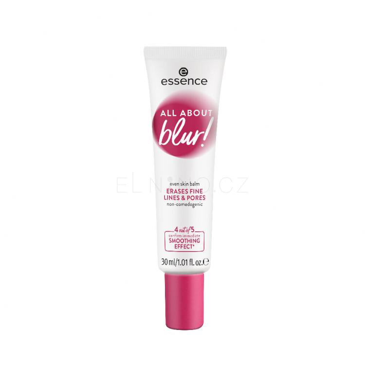 Essence All About Blur! Even Skin Balm Denní pleťový krém pro ženy 30 ml