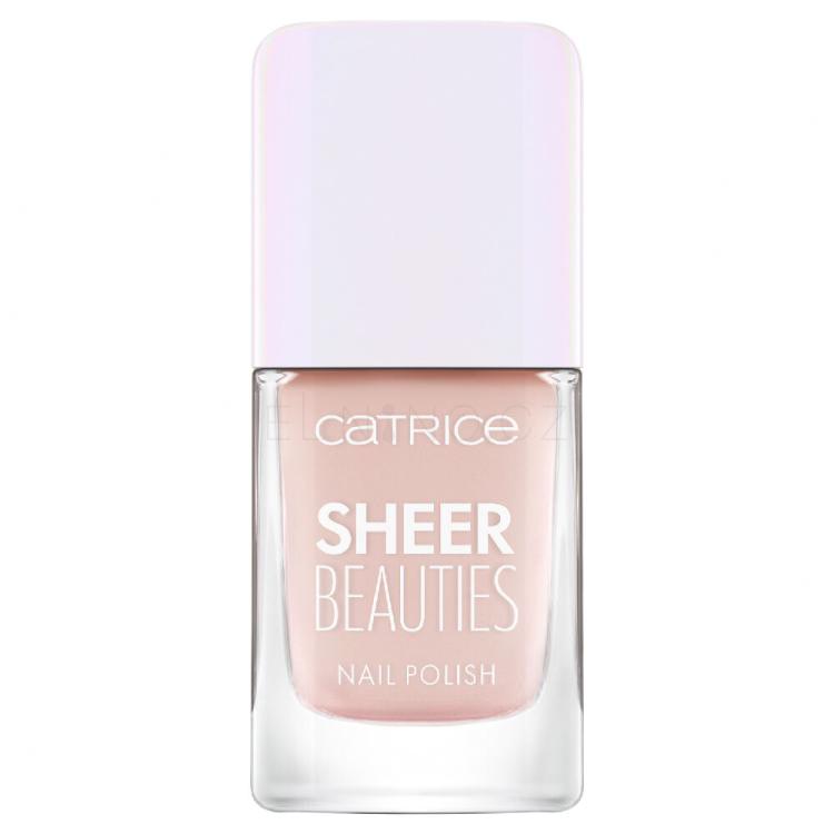 Catrice Sheer Beauties Nail Polish Lak na nehty pro ženy 10,5 ml Odstín 020 Roses Are Rosy