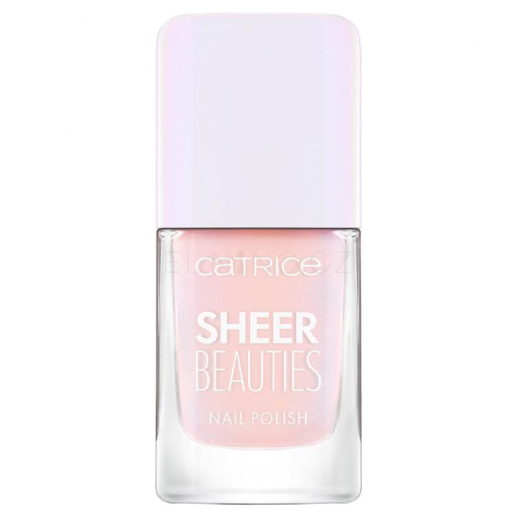 Catrice Sheer Beauties Nail Polish Lak na nehty pro ženy 10,5 ml Odstín 030 Kiss The Miss