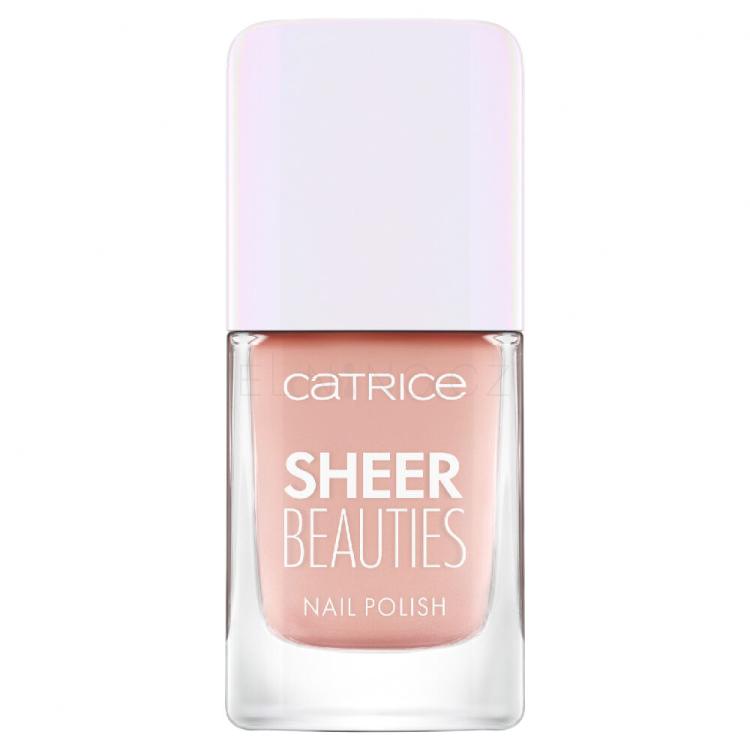 Catrice Sheer Beauties Nail Polish Lak na nehty pro ženy 10,5 ml Odstín 070 Nudie Beautie