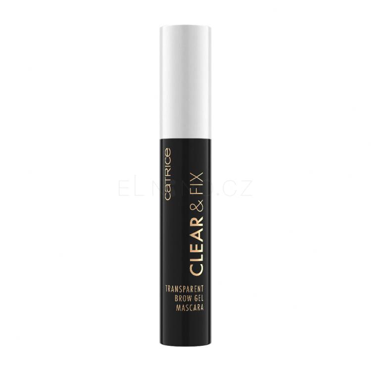 Catrice Clear &amp; Fix Brow Gel Mascara Řasenka na obočí pro ženy 5 ml Odstín 010 Transparent